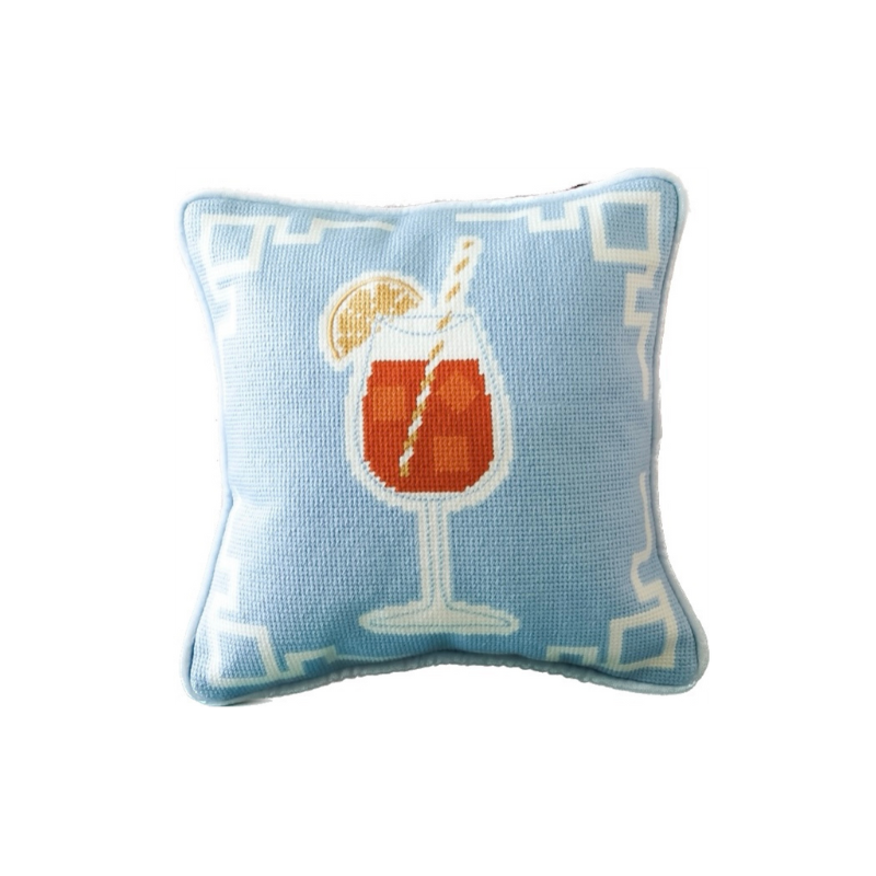 aperol spritz cute pillow