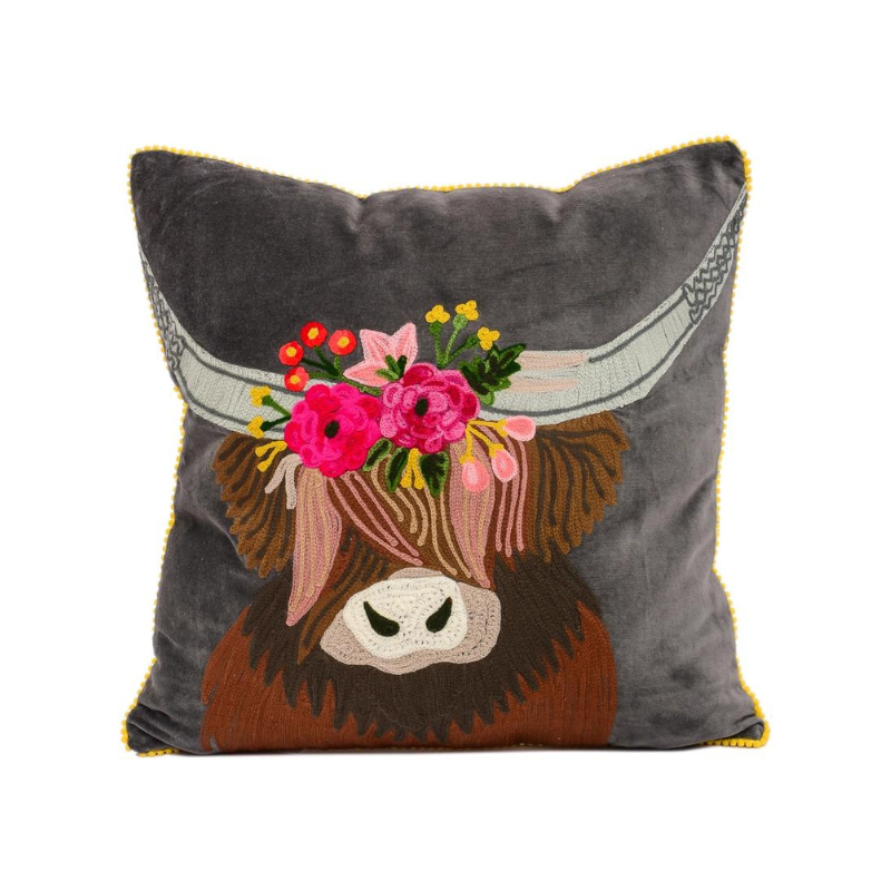 Cow pattern pillows best sale