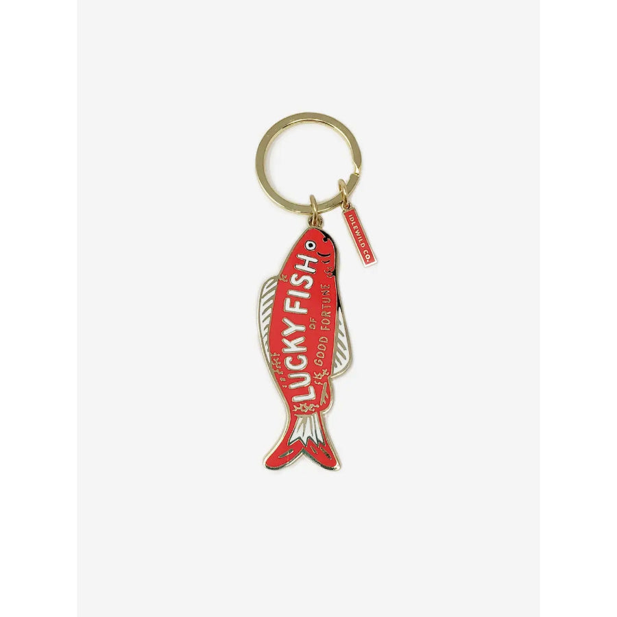 lucky fish keychain