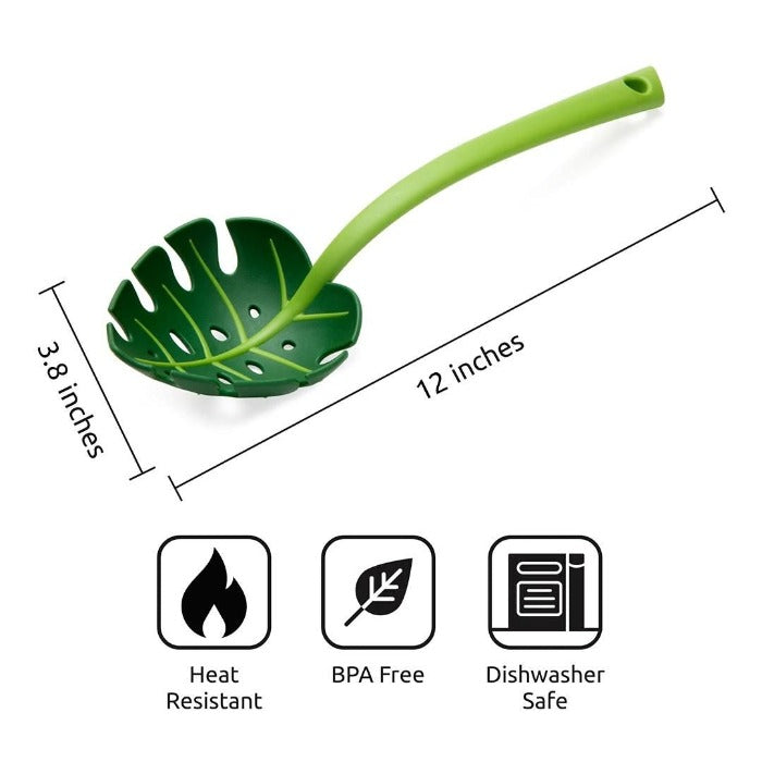 monstera palm spoon