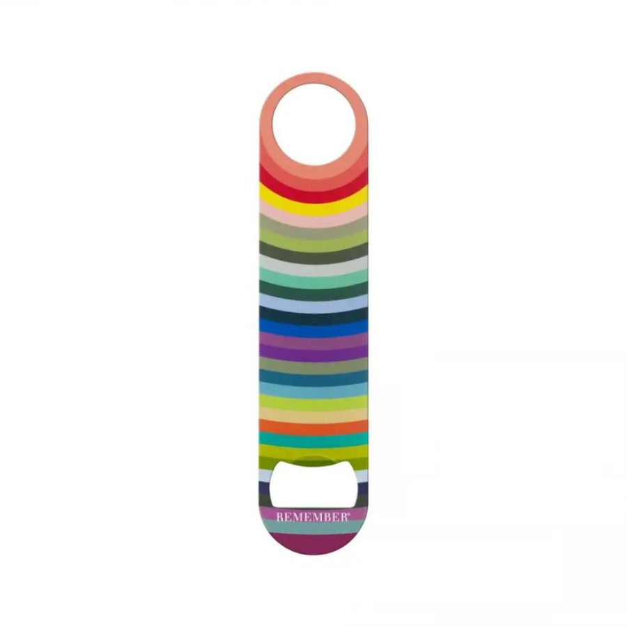 rainbow colorful bottle opener